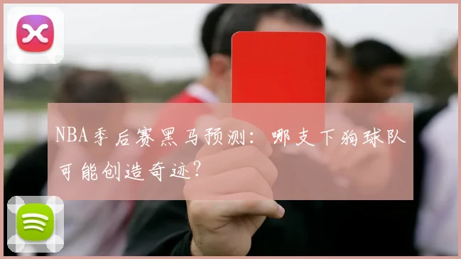 NBA季后赛黑马预测：哪支下狗球队可能创造奇迹？